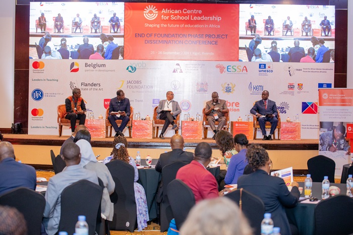 Hatangiye inama y'iminsi ibiri, yateguwe mu rwego rwo gusoza icyiciro cya mbere cy'umushinga wo gushyiraho Ikigo Nyafurika kigamije guteza imbere imiyoborere y'amashuri 