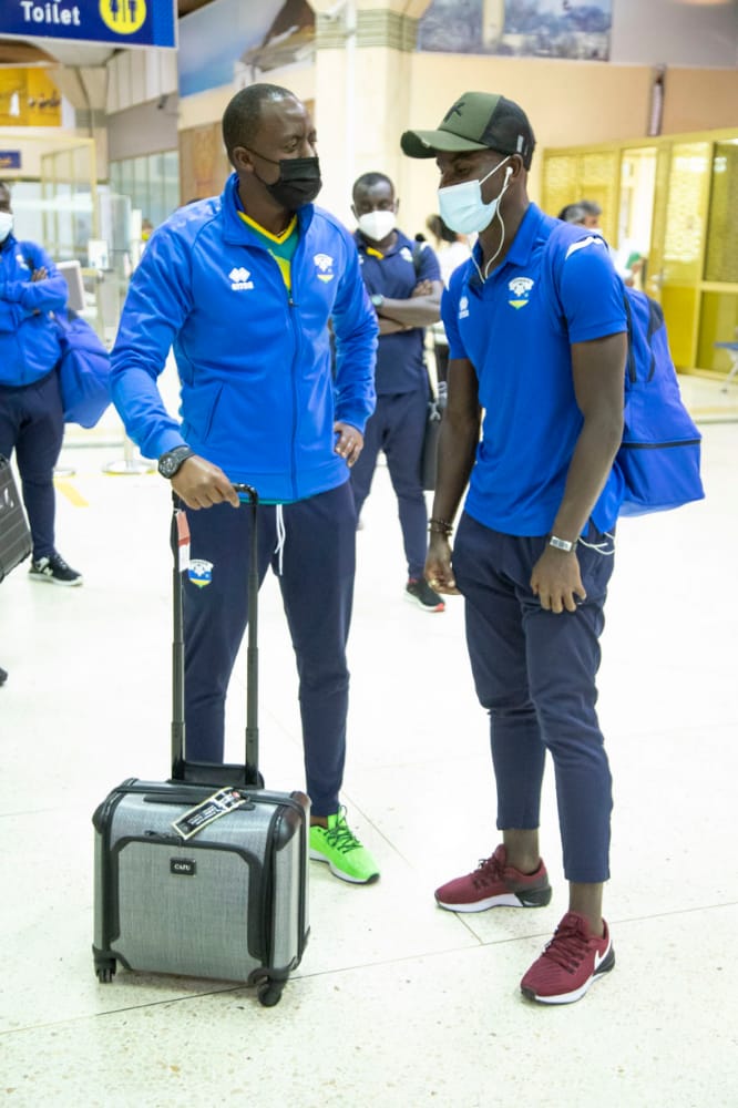 Perezida wa Ferwafa Nizeyimana Mugabo Olivier ni we wagiye ayoboye delegasiyo