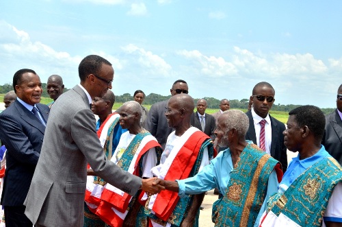 Prezida Kagame yakiriwe n