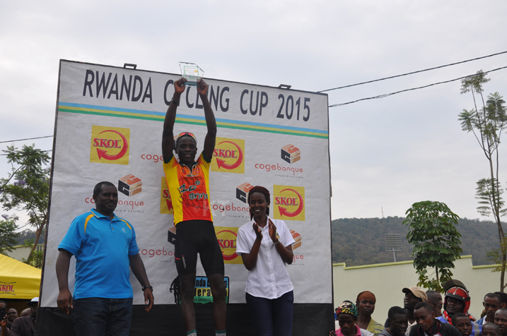 Nsengimana Bosco wahize abandi muri Rwanda Cycling cup 2015