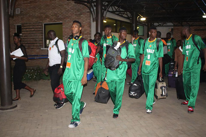 Ikipe ya Mali ubwo yageraga i Kanombe