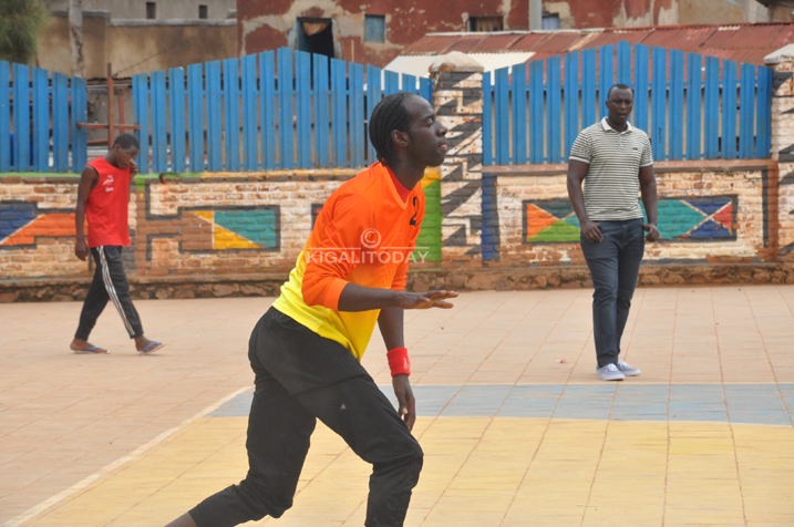 Umunyezamu wa Police Hc Junior Agunda ukomoka muri Kenya witwaye neza cyane muri uyu mukino