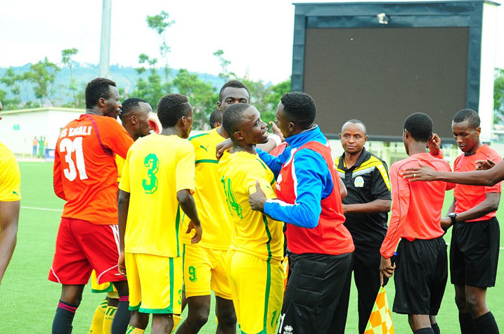 As Kigali ntiyigeze yumva ukuntu itsinzwe na Rayon Sports, iminota ya nyuma yaranzwe n'ubushyamirane