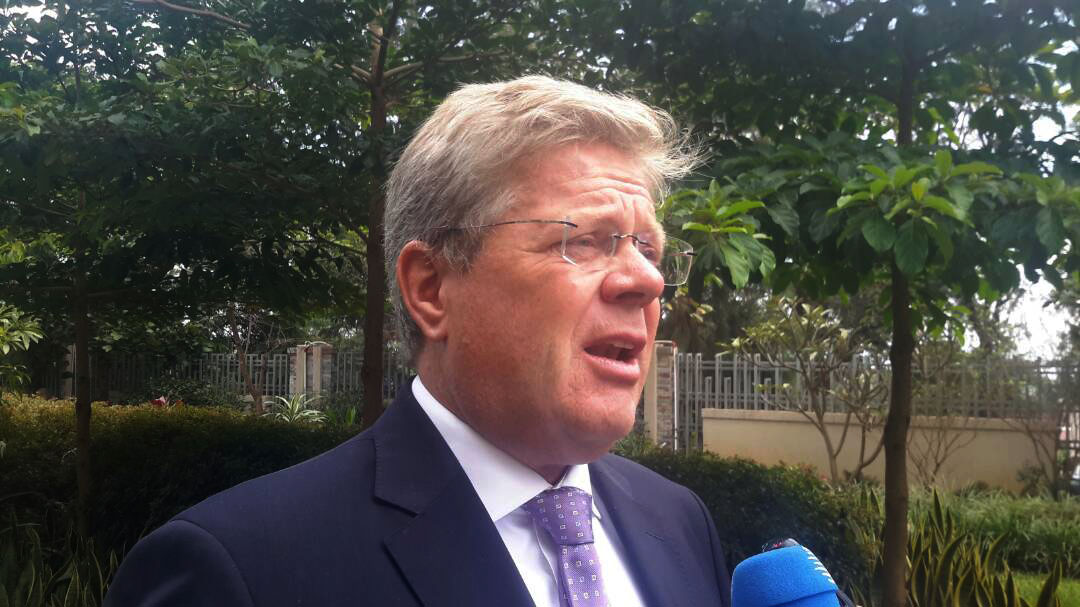 Ambasaderi uhagarariye igihugu cy'Ubudage mu Rwanda Dr Peter Woeste