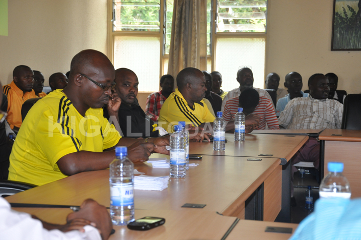 Abanyamuryango ba Mukura mu nama yatoye komite