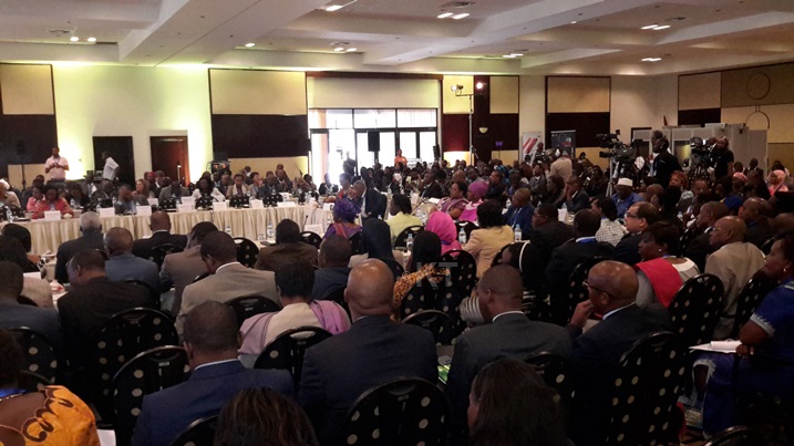 Inama nyafurika yaberaga i Kigali, yitabiriwe n'abaturutse mu bihugu birenga 40 by'Afurika.