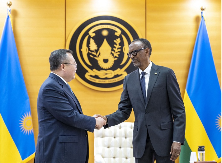Perezida Kagame yakira Liu Jianchao 