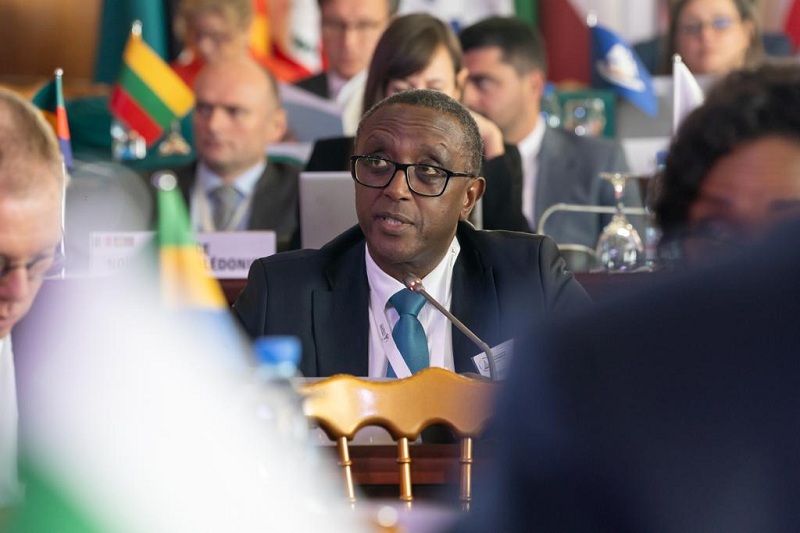 Minisitiri Biruta yitabiriye inama ya 44 ya OIF