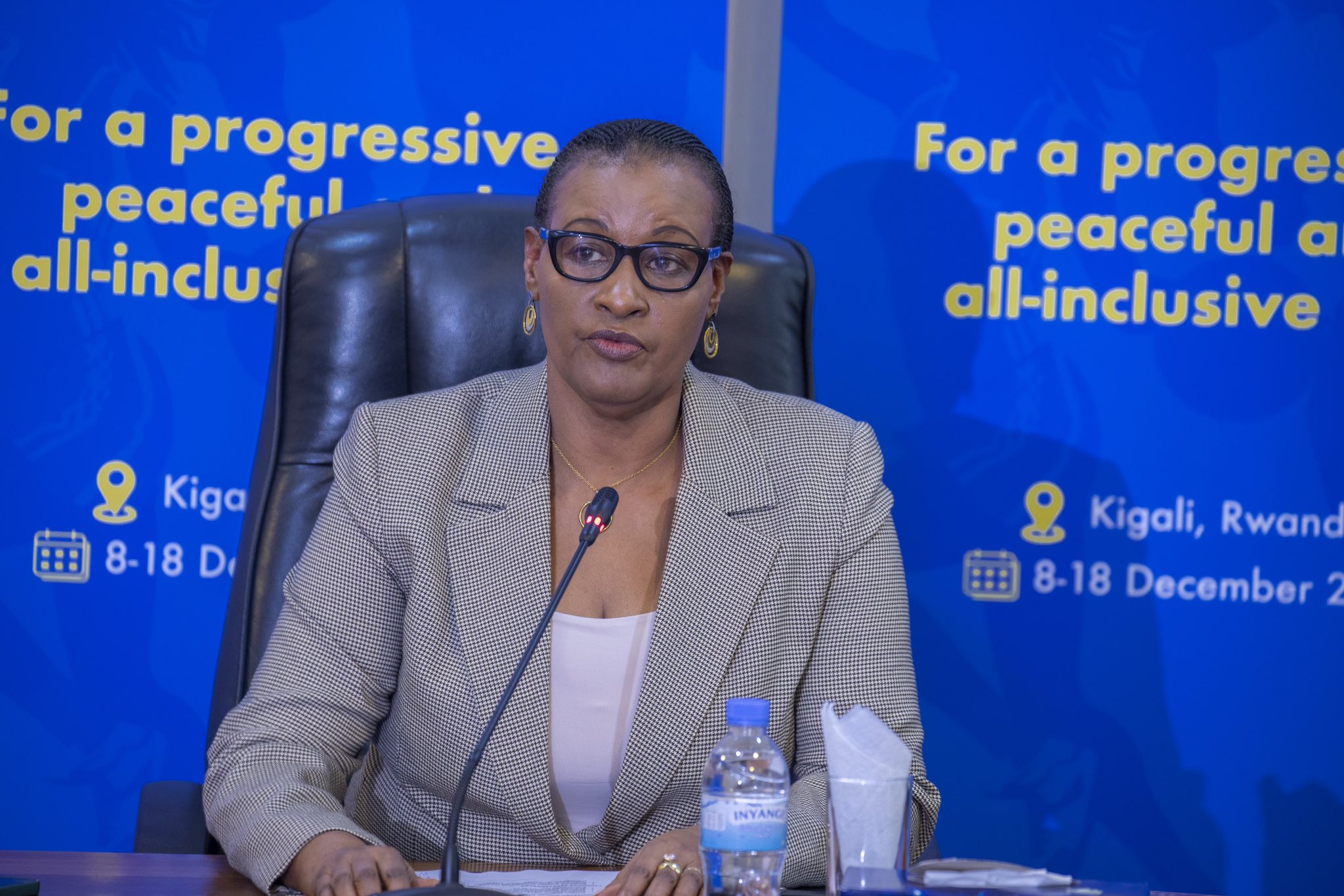 Perezida w'inteko Ishinga Amategeko y'u Rwanda Umutwe w'Abadepite , Mukabalisa Donatille