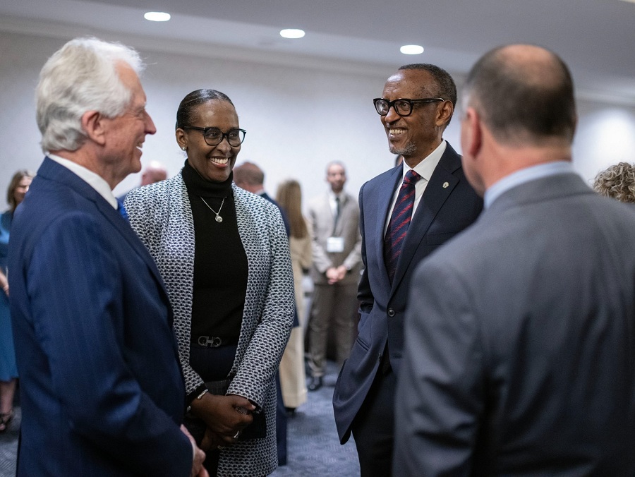 Perezida Kagame na Madamu bitabiriye amasengesho yo gusengera Amerika