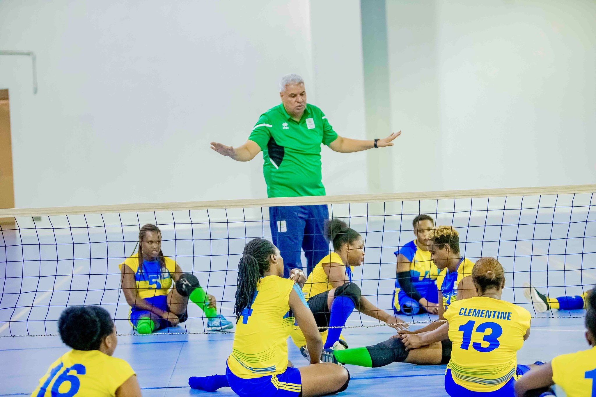 Umutoza w'ikipe y'igihugu y'u Rwanda y'abagore muri Sitting Volleyball, Dr. Mosaad Elaiuty