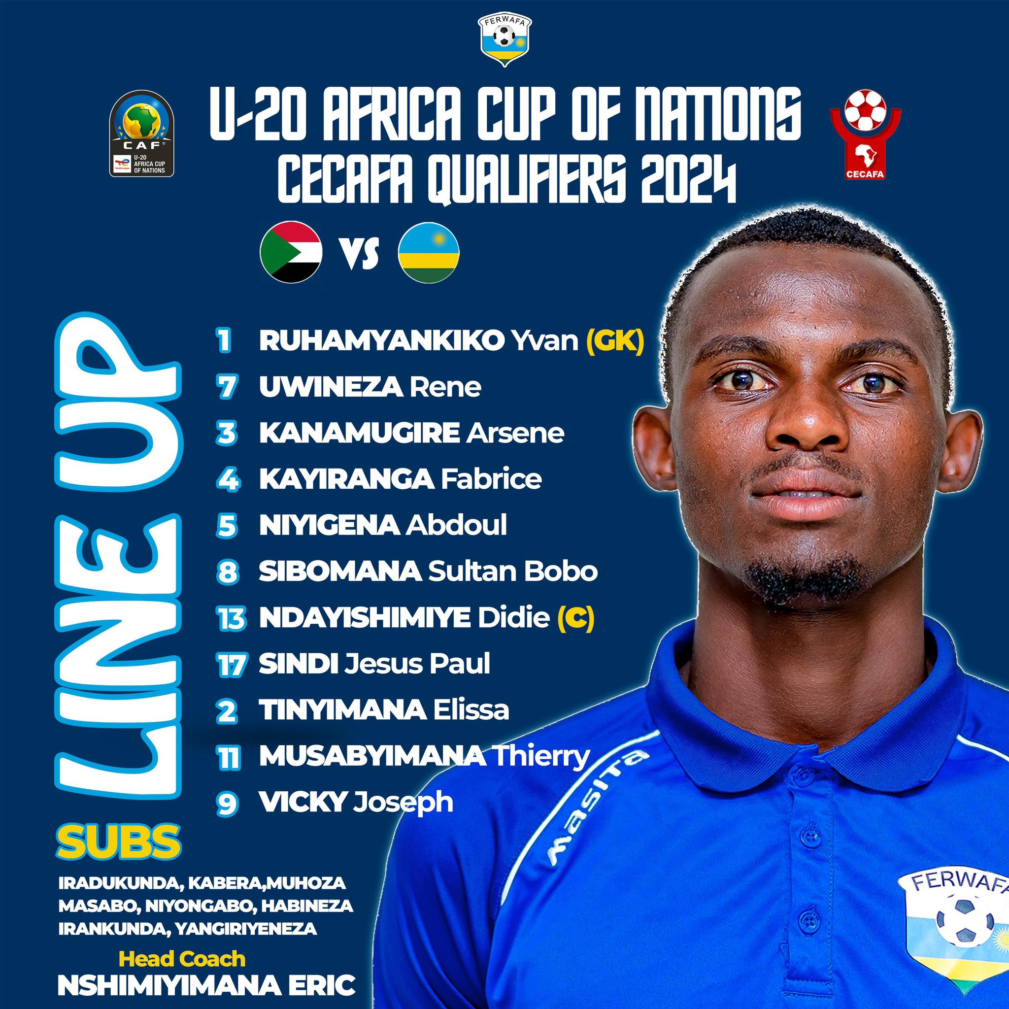 Abakinnyi 11 b'Amavibi babanje mu kibuga