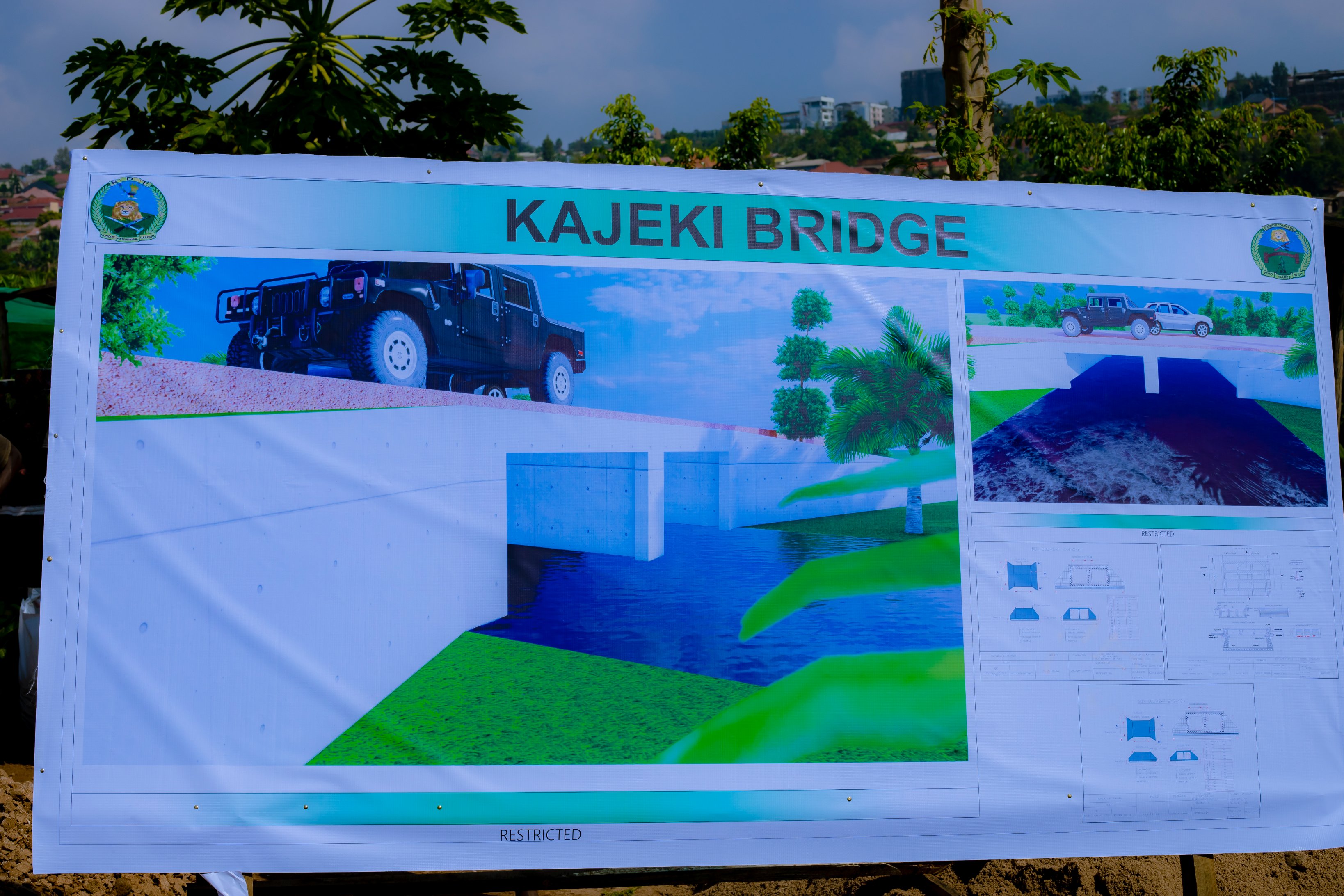 uko ikiraro cya Kajeke kizaba kimeze