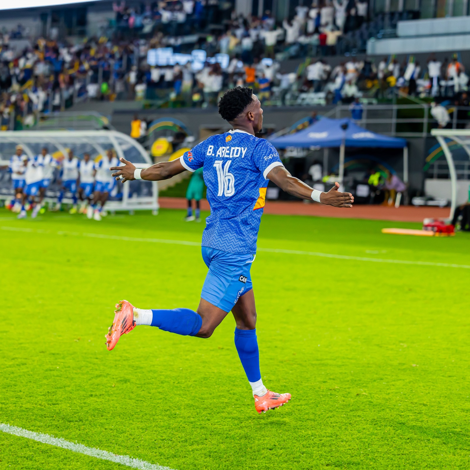 Biramahire Abeddy mu gice cya mbere yatsinze igitego cyanzwe