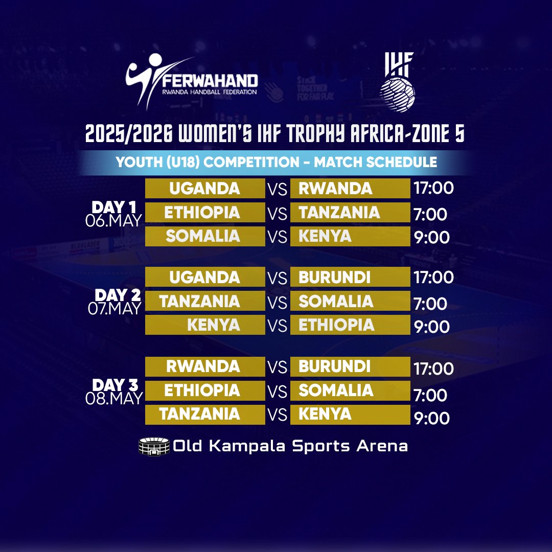 Gahunda y'imikino mu batarengeje imyaka 18