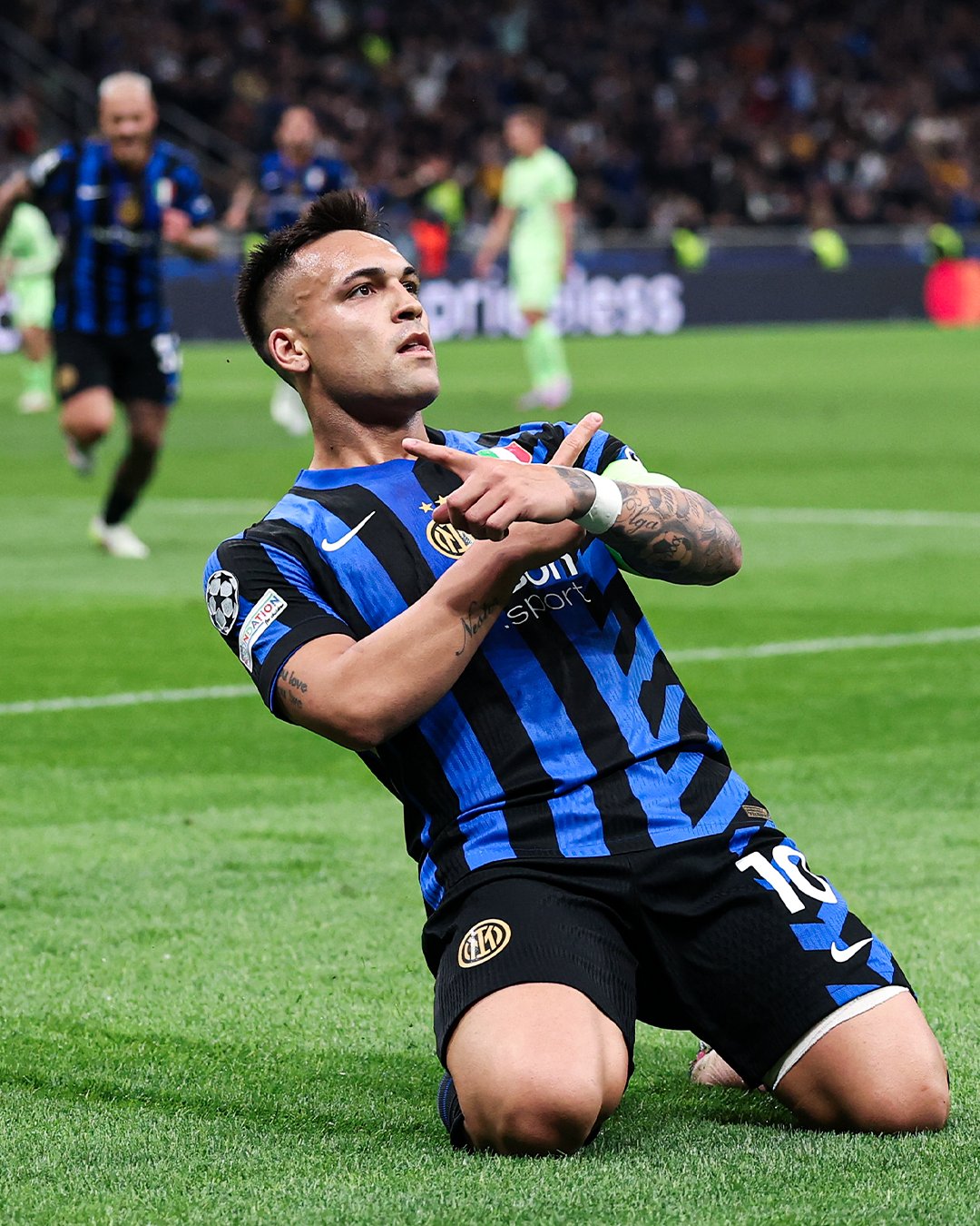 Lautaro Martínez watsindiye Inter igitego cya mbere