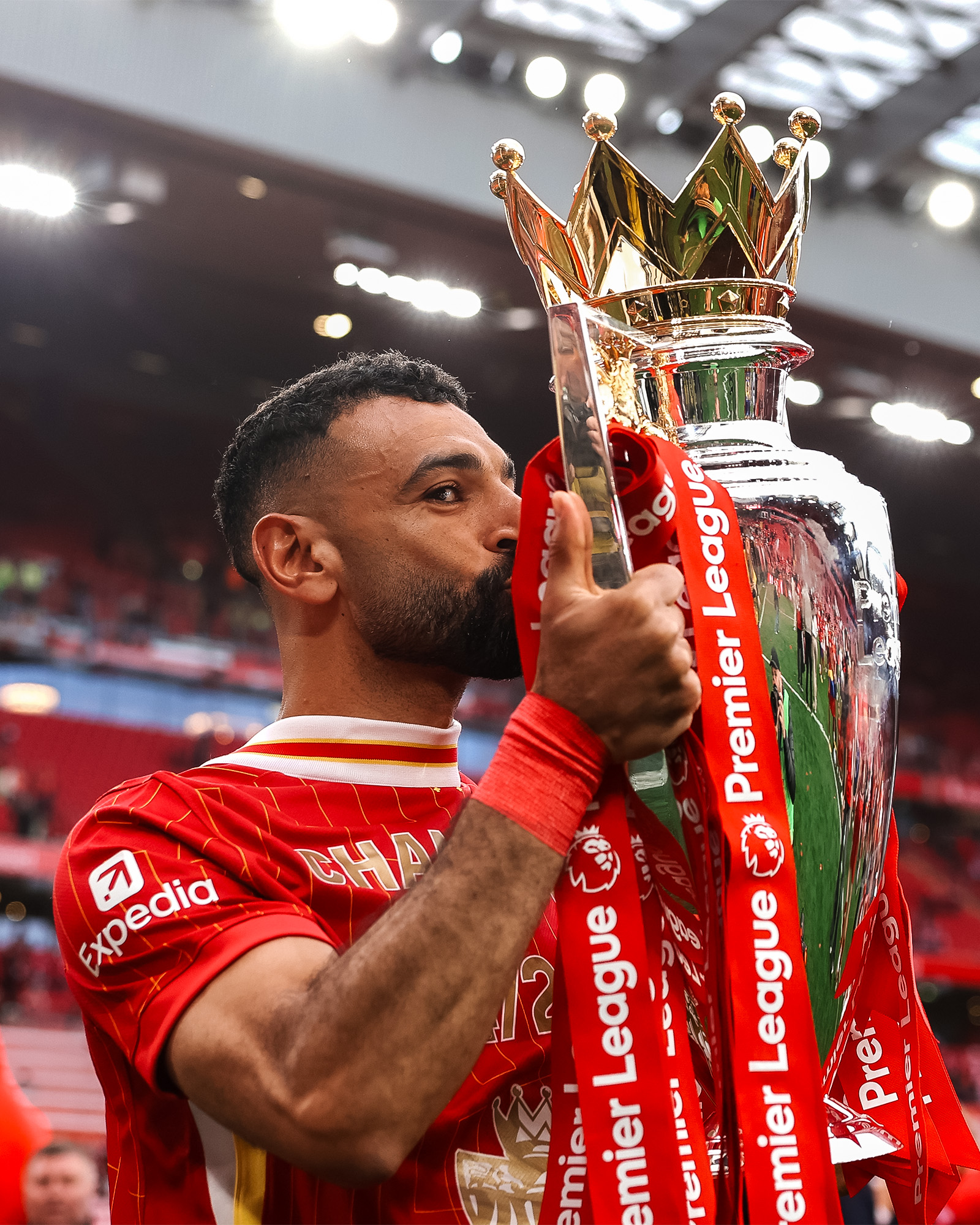 Ni shampiyona ya kabiri Mohamed Salah atwaye muri Liverpool 