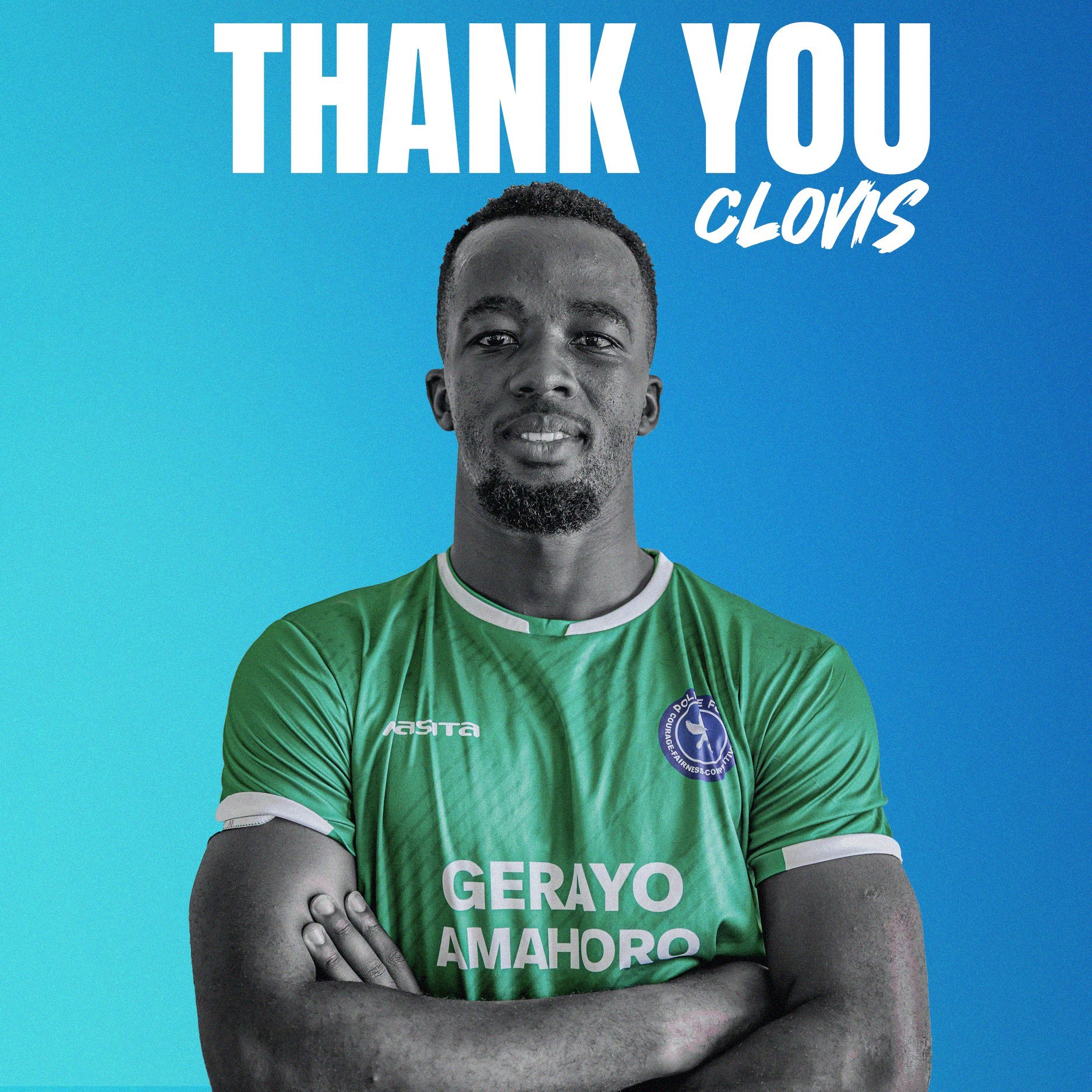 Umunyezamu Ruhumuriza Clovis nawe yashimiwe na Police FC 