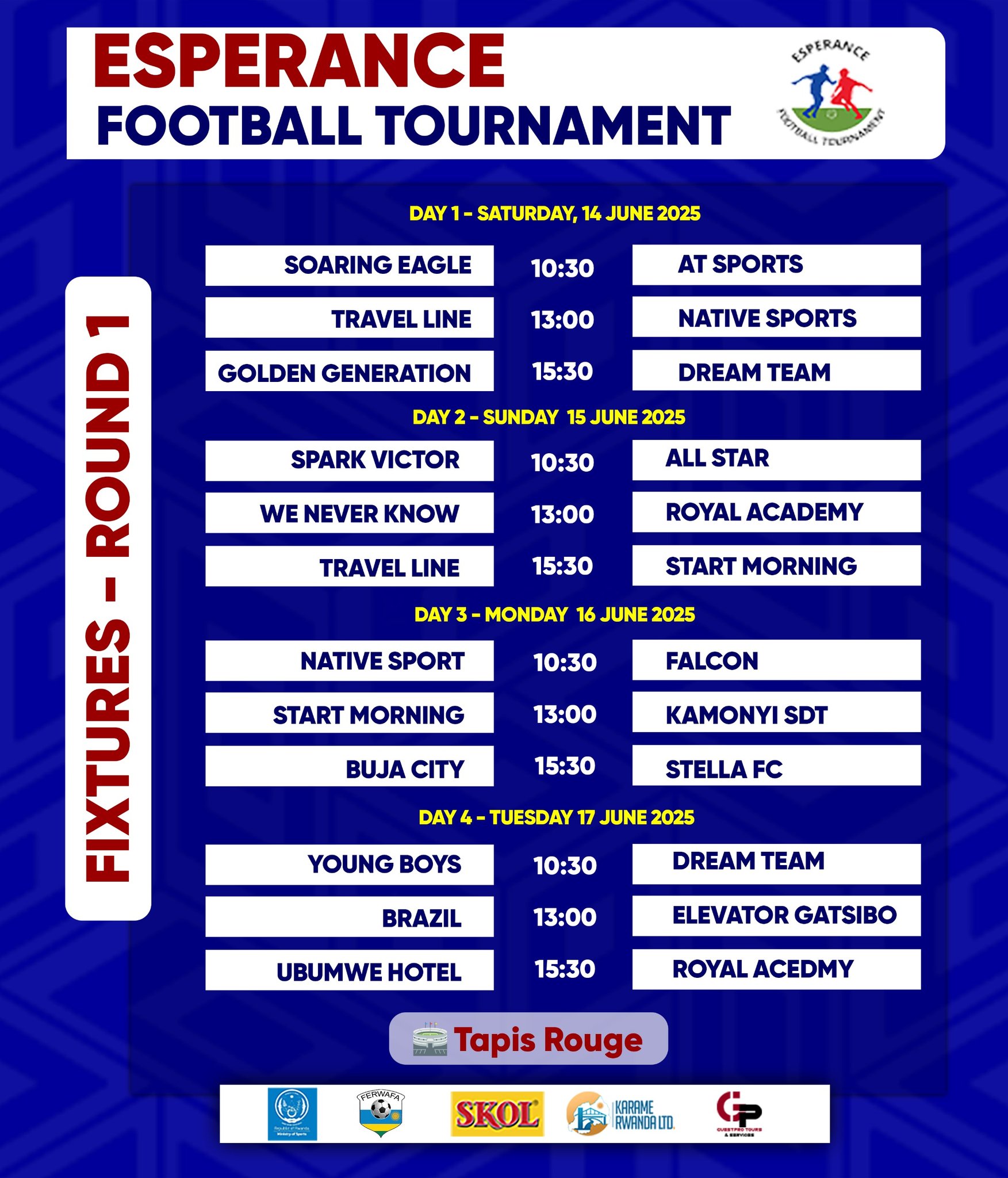 Gahunda y'imikino y'amatsinda