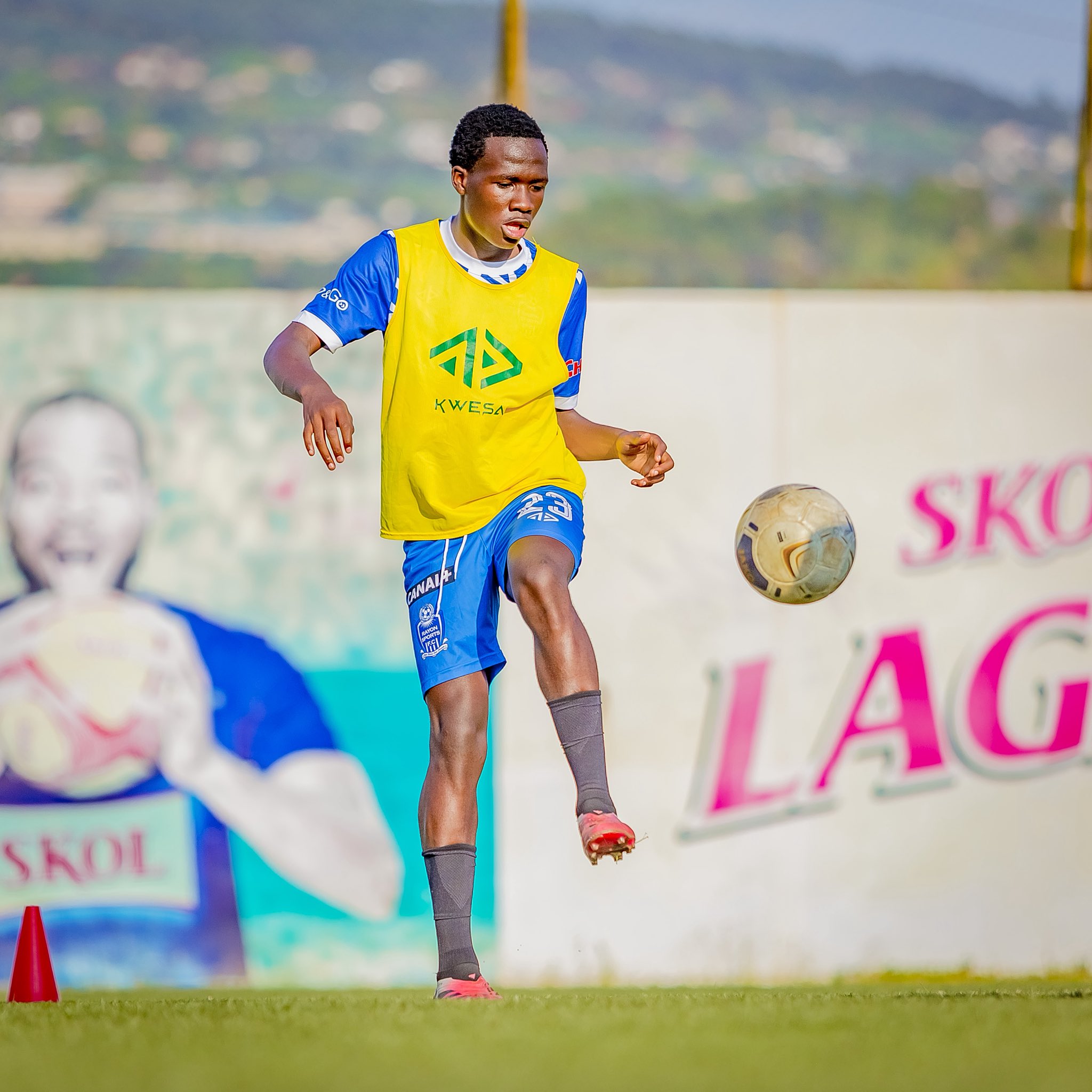 Tony Kitoga nawe yakoze imyitozo