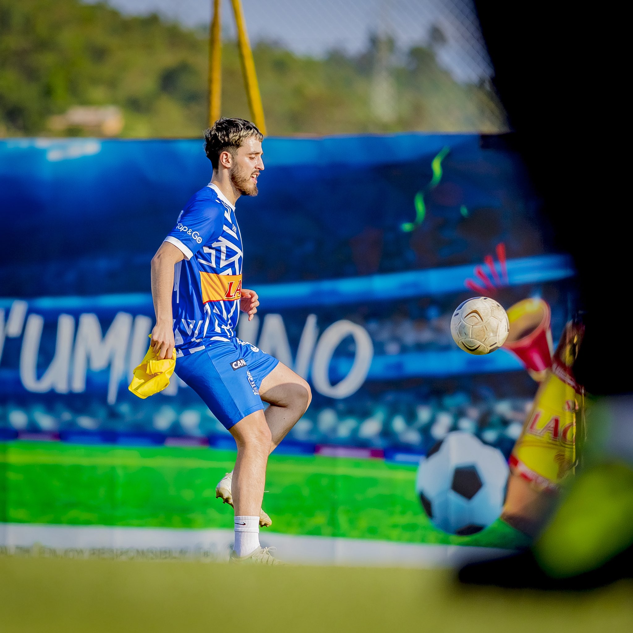 Rayane Hamouimeche ukomoka muri Algeria yakoze imyitozo ya mbere