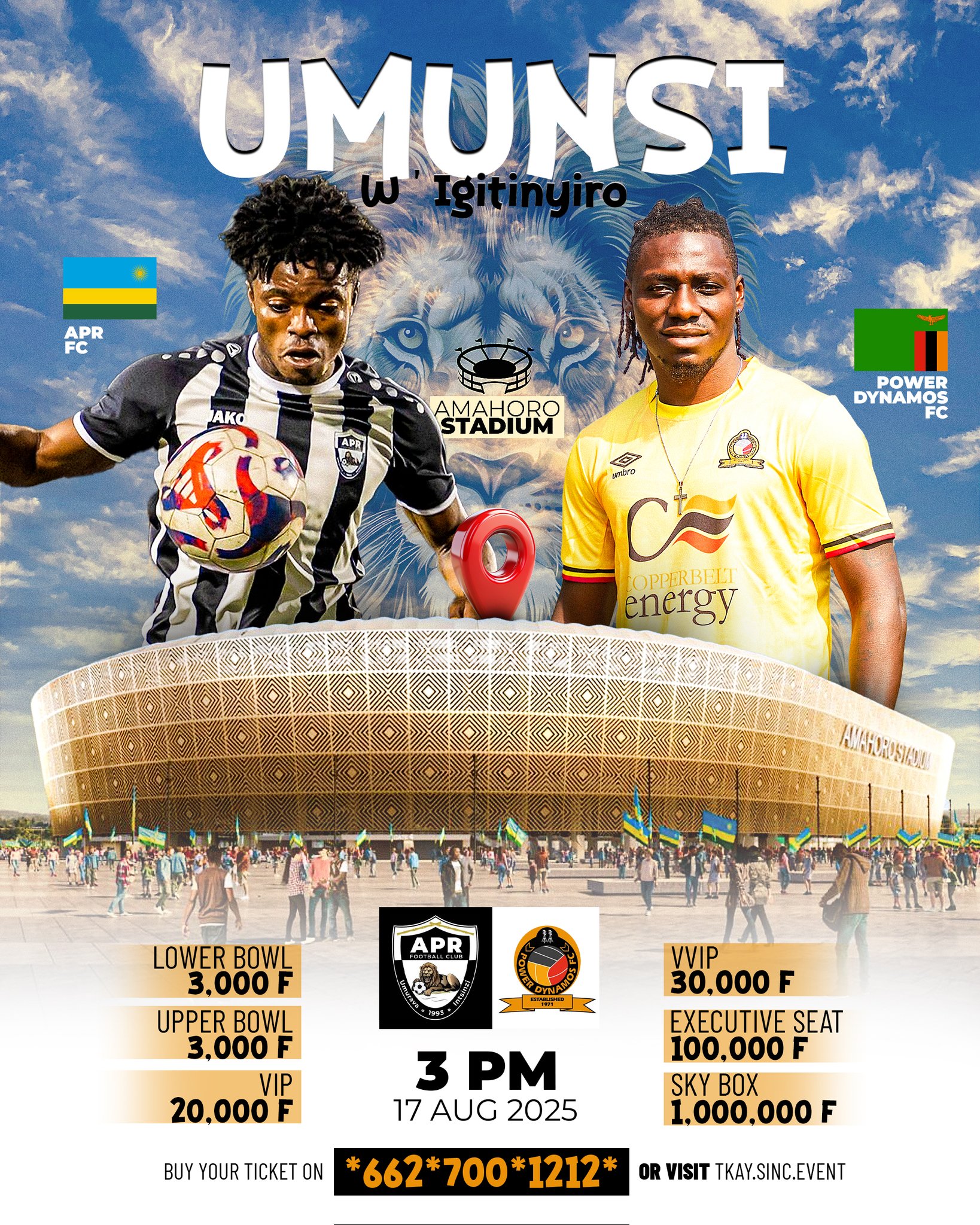 Ibiciro by'Umunsi w'Igikundiro tariki 17 Kanama 2025