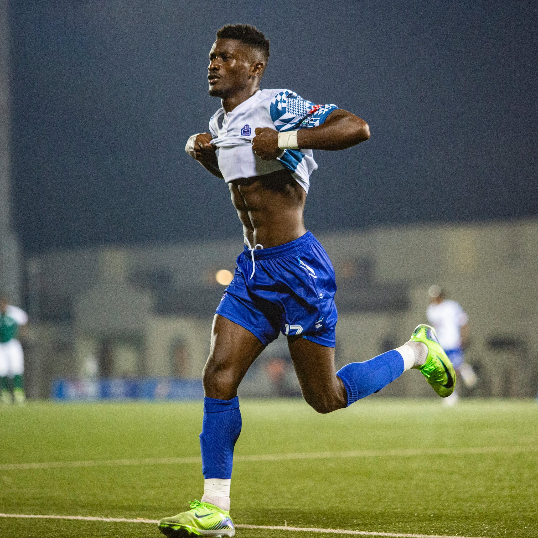 Ndimumana Asman yishimira igitego cya kabiri