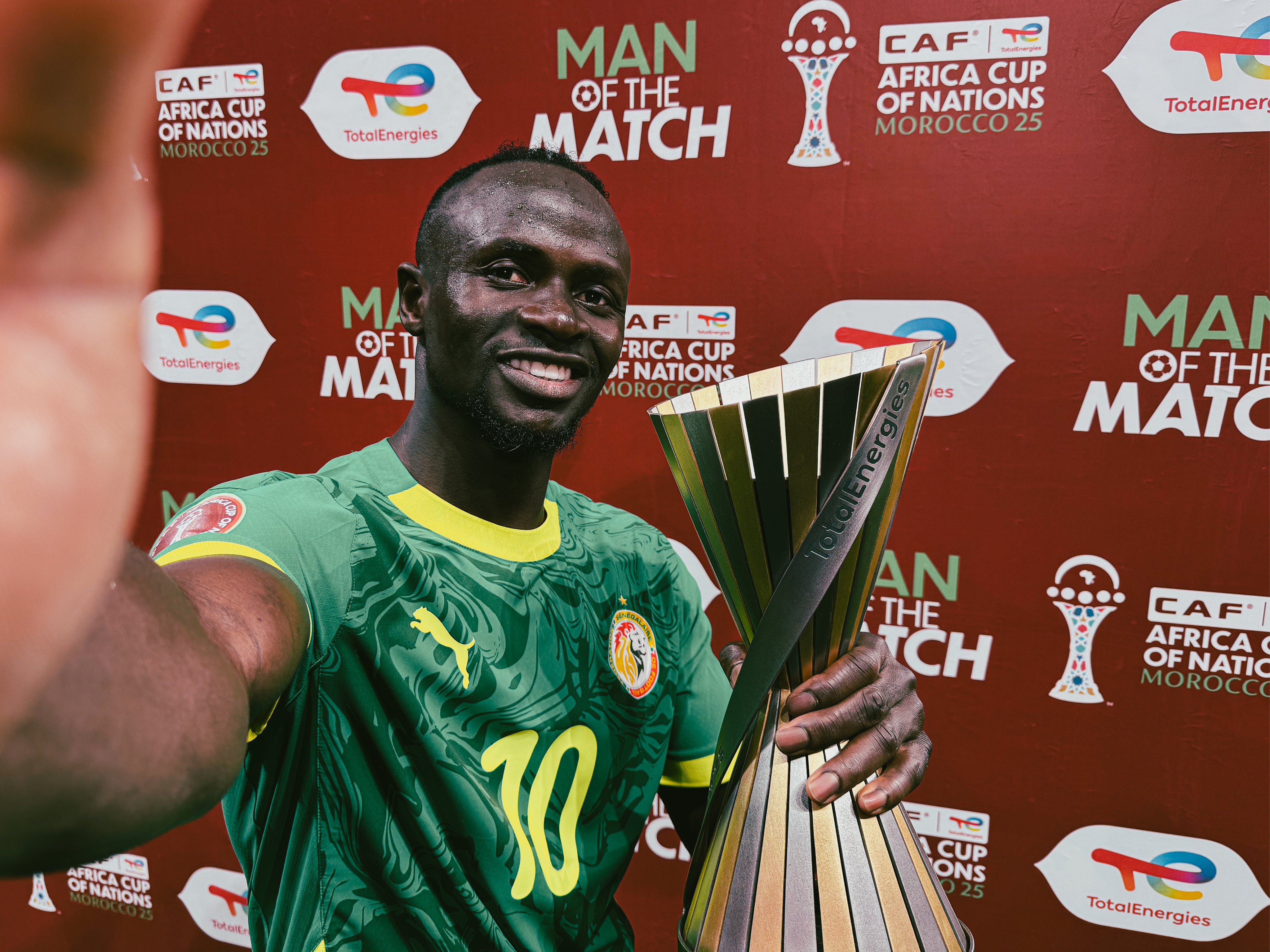 Sadio Mane yabaye umukinnyi mwiza w'umukino 