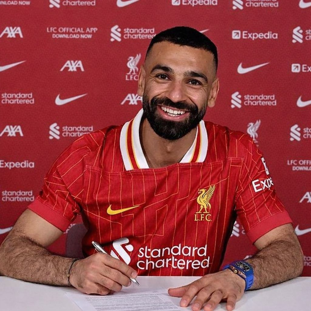 Mohamed Salah agiye yaherukaga kongera amasezerano mu mpeshyi ya 2025, aho azagenda yari asigaje umwaka umwe