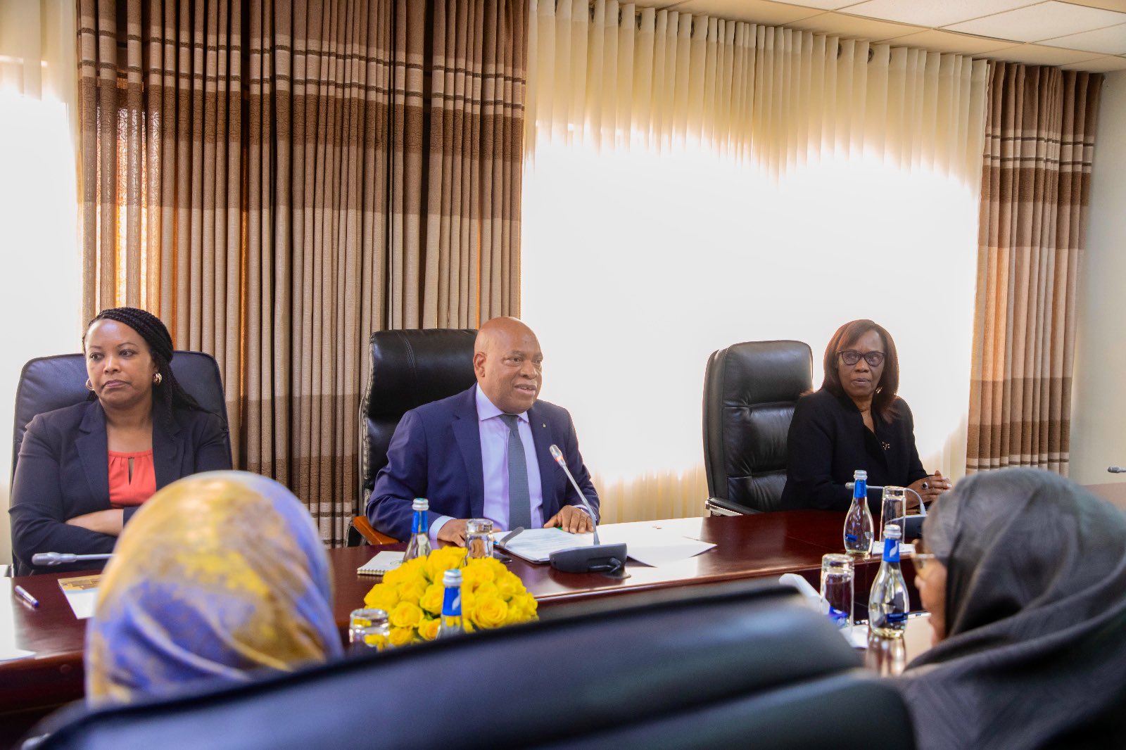 Perezida wa Sena mu biganiro n'abo muri Somariya