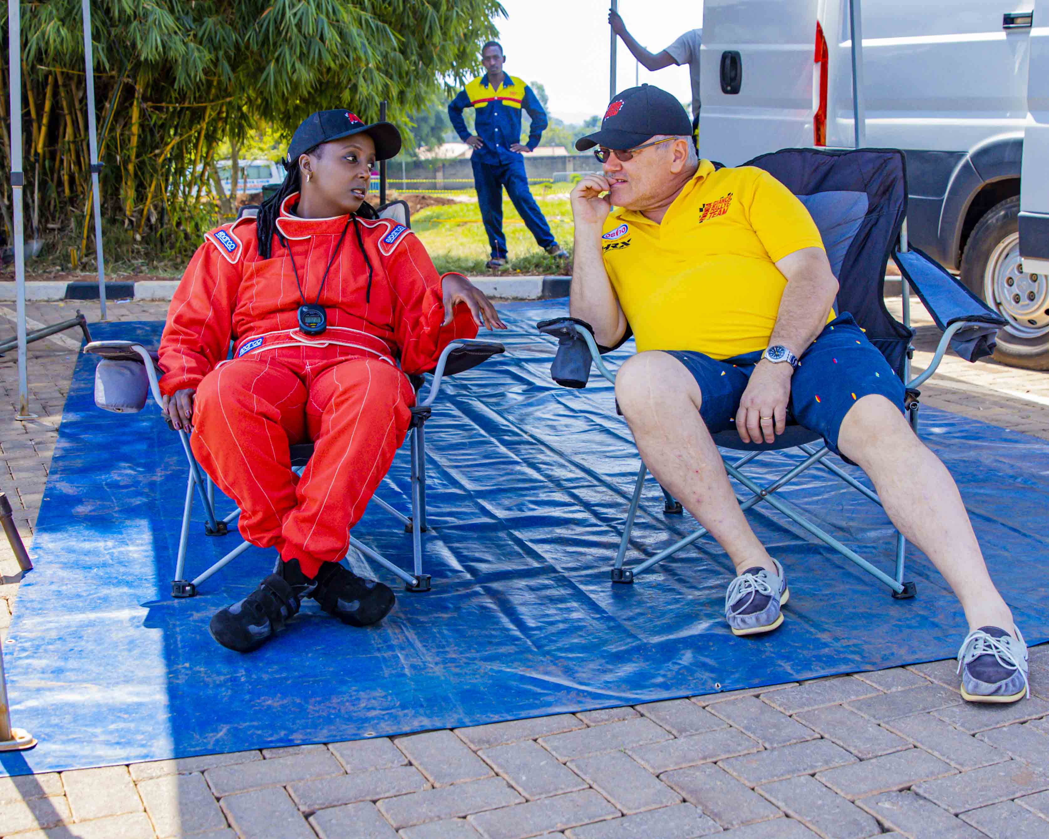 Isheja Sandrine ari gufatanya na Giancarlo Davite