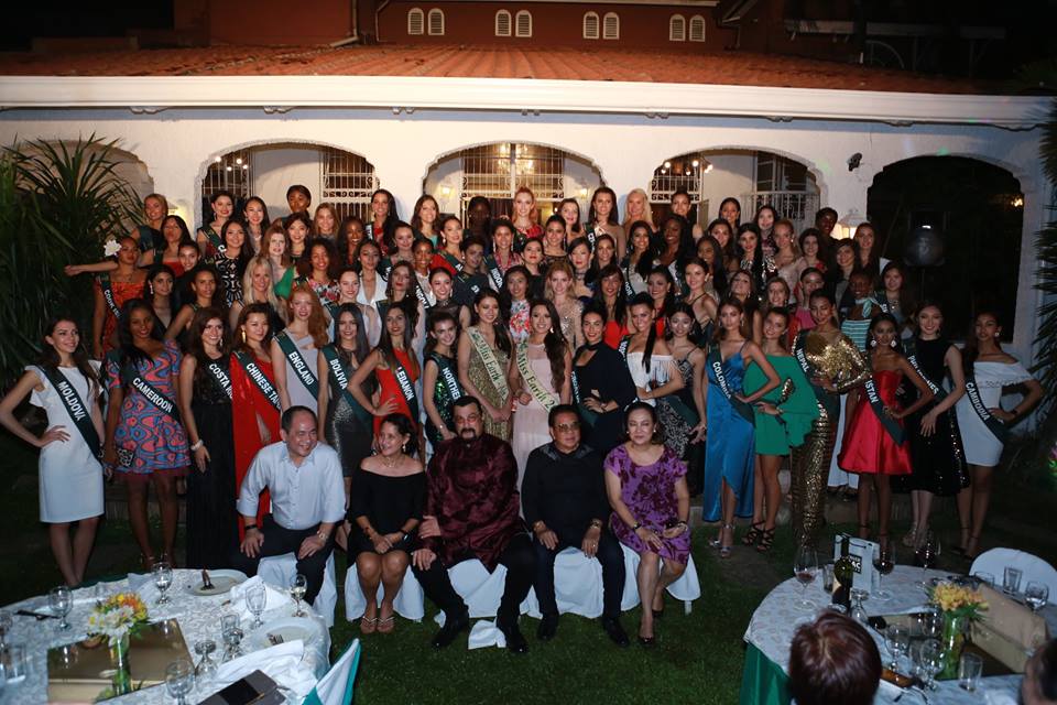 Abahatanira ikamba rya Miss Earth bakorewe ibirori by