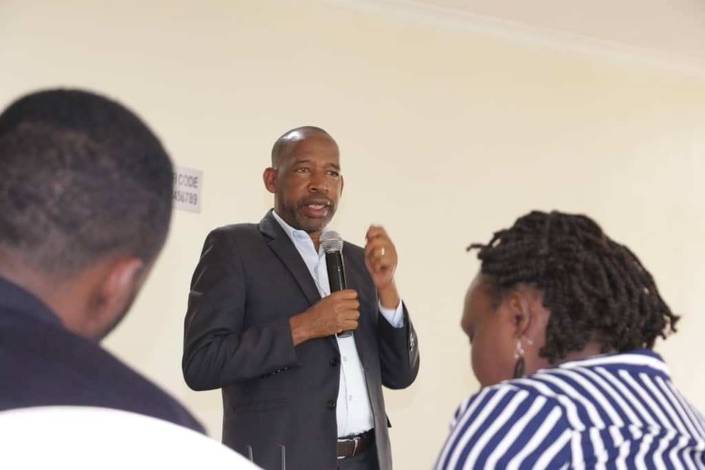 Ndayisaba Emmanuel, umuhuzabikorwa w'Inama y'Igihugu y'Abantu bafite ubumuga