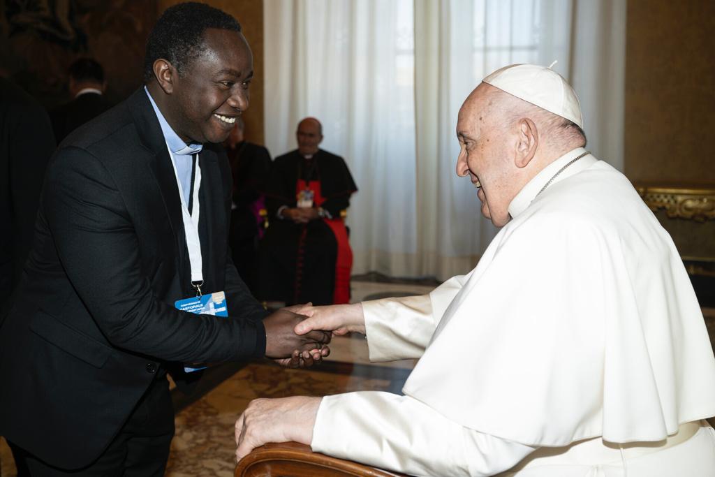 Padiri Dushimimana Fidèle uyobora ICK na we aherutse gusura Papa Francis i Vaticani