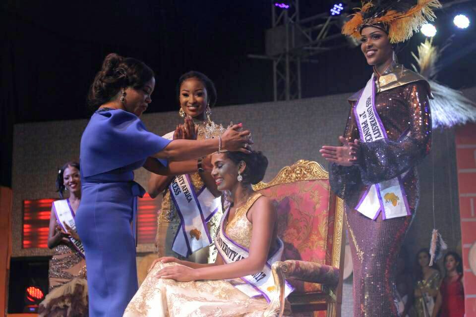 Miss University Africa 2017 yambikwa ikamba