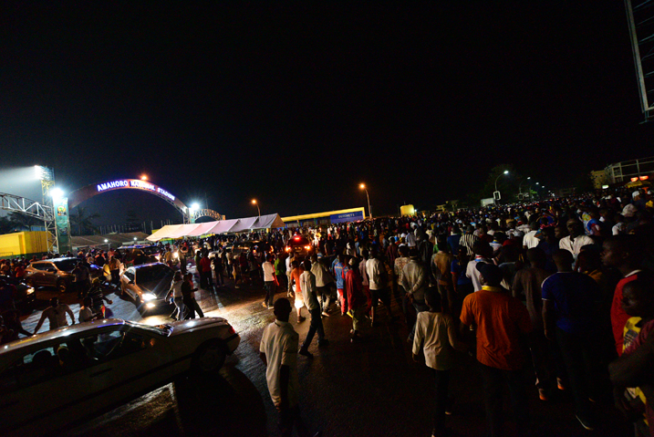 Aha naho ni kuri Stade Amahoro nyuma y'umukino