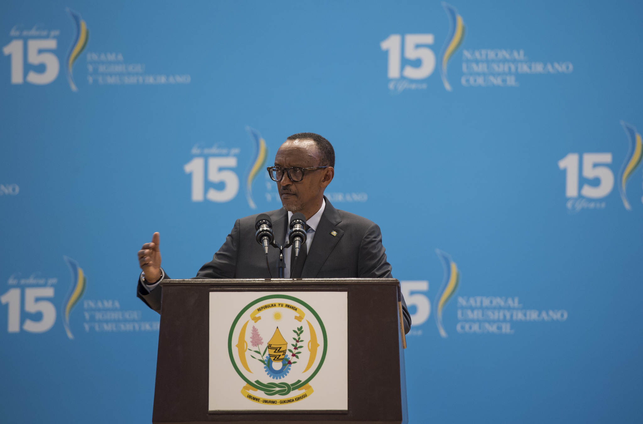 Perezida Kagame ageza ijambo ku bitabiriye Inama y
