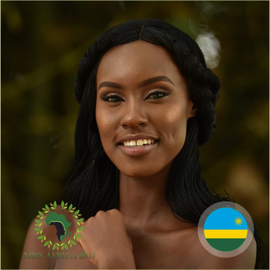 Miss Mutoni Fiona ahagarariye u Rwanda muri Miss Africa 2017 