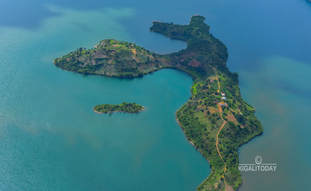 Ikirwa cya Bugarura, kimwe mu birwa byiza biri mu Kivu