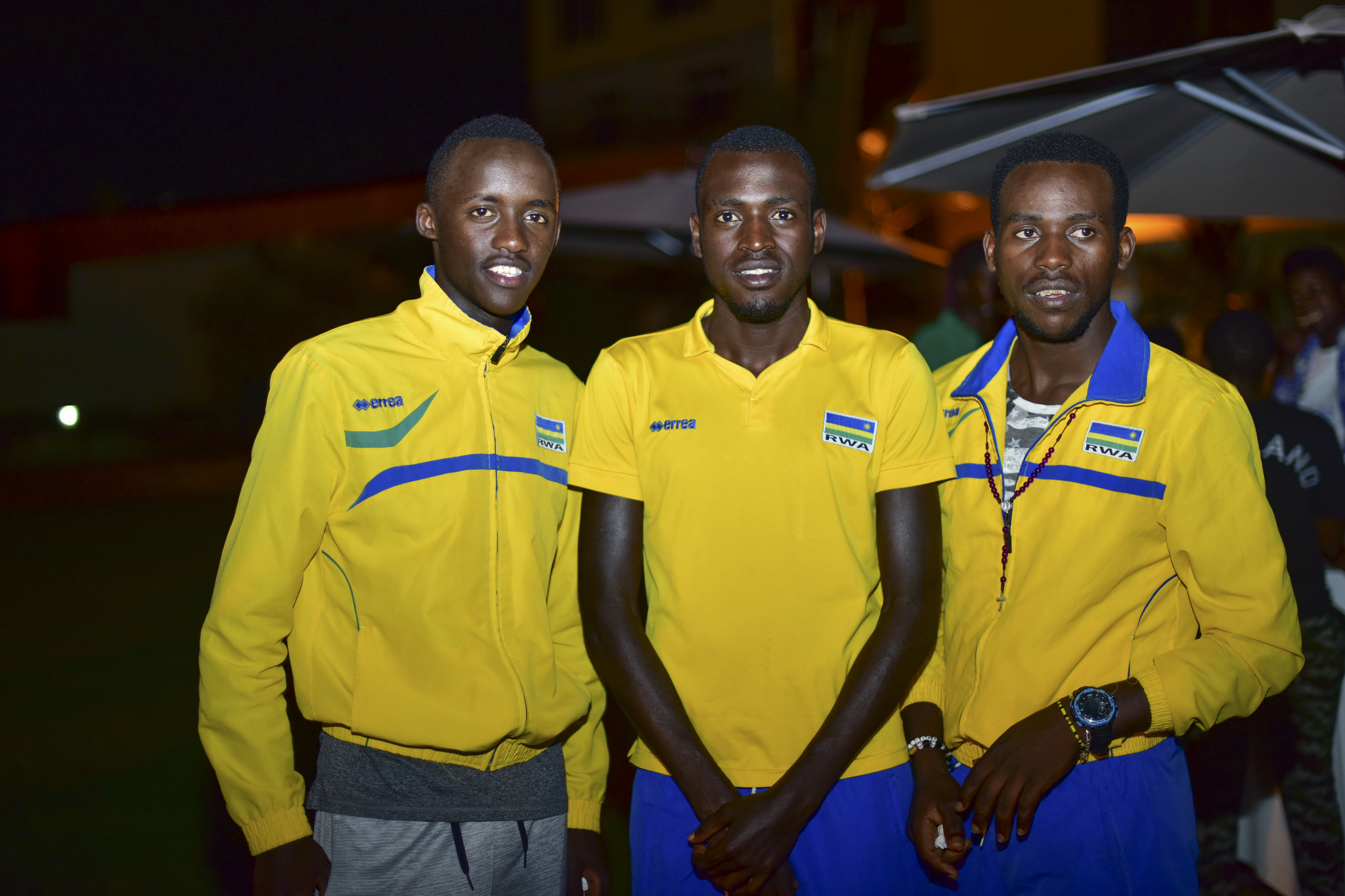 Areruya Joseph (R), Ndayisenga Valens (M) na Mugisha Samuel L()