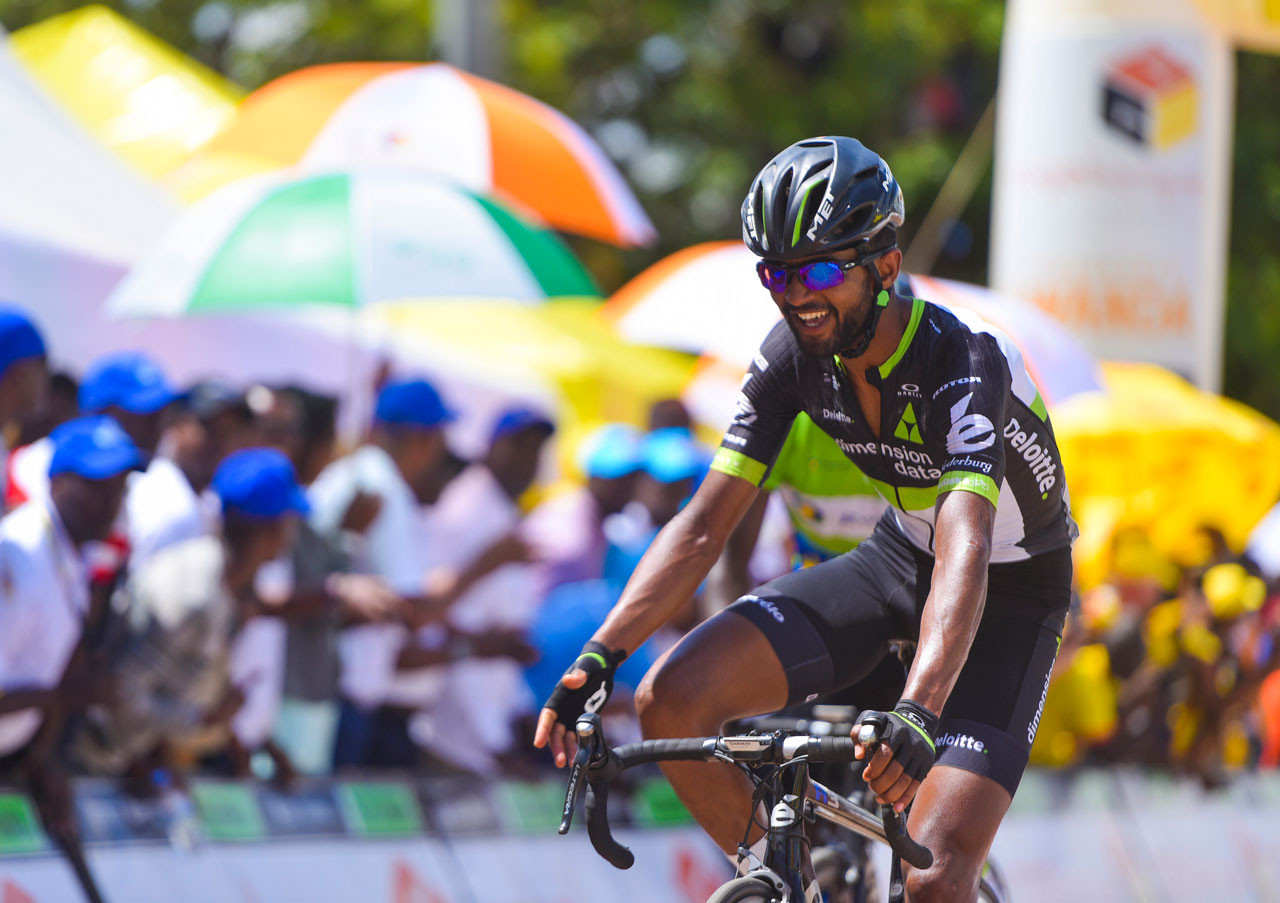 Eyob Mektel abashije kongera kwigobotora bagenzi be yegukana agace ka Rwamagana-Nyamirambo