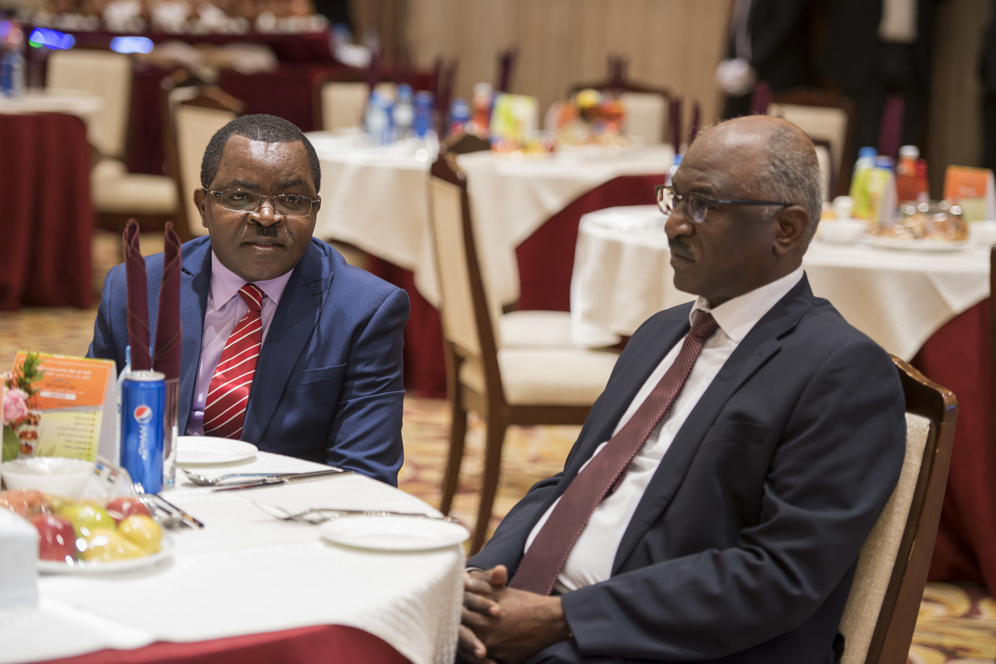 Minisitiri w'ubucuruzi Munyeshyaka Vincent waherekeje Perezida Kagame muri uru ruzinduko yari muri iki gitaramo