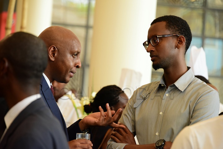 Ivan Cyomoro, umuhungu wa Perezida Kagame nawe yari ahari.