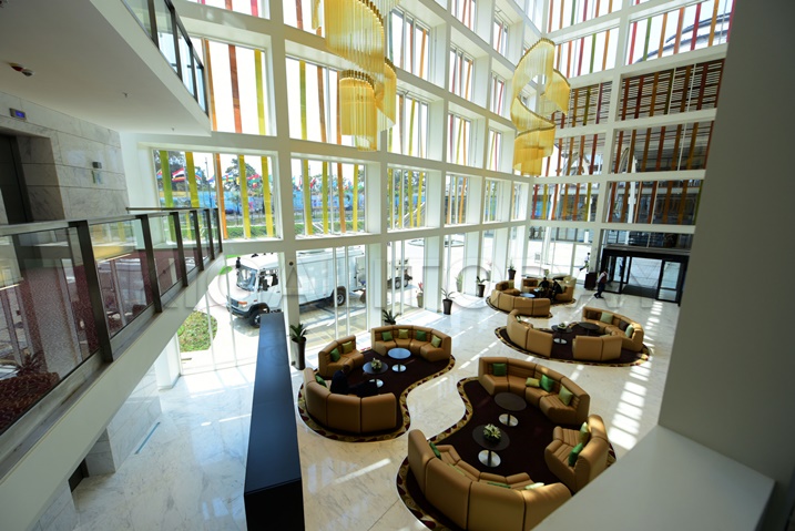 Bimwe mu bice bigize iyi nyubako.