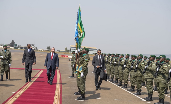 Minisitiri Netanyahu yari yaje mu Rwanda kuri uyu wa gatatu, mu ruzinduko rw'umunsi umwe