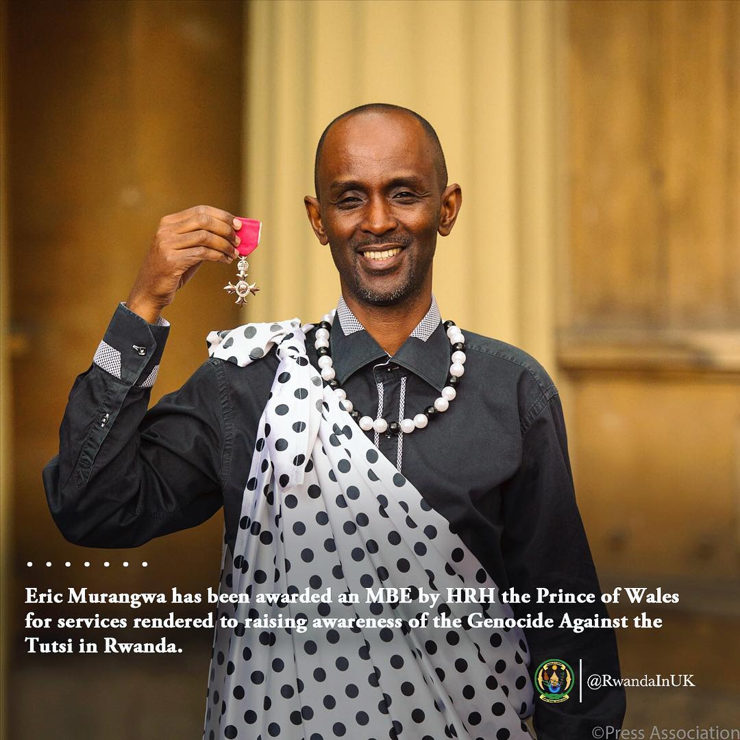 Aherutse kwambikwa umudari bamushimira ko yitangiye kwigisha amateka yaranze Jenoside yakorewe Abatutsi aharanira ko itazasubira ukundi