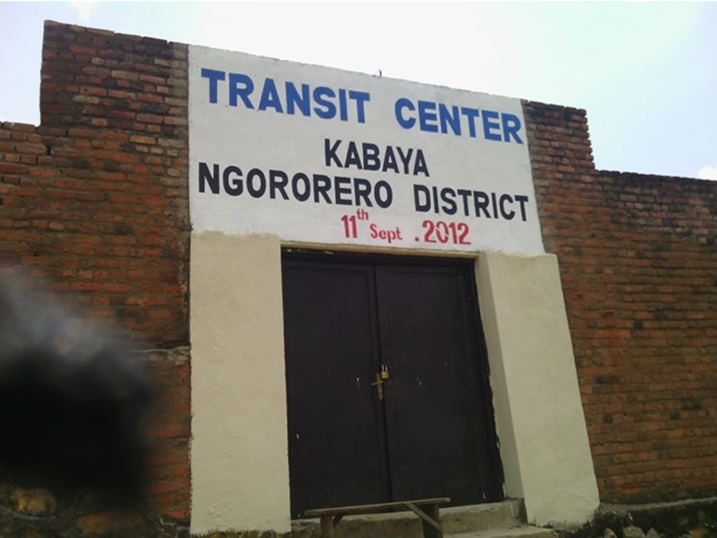 Abafashwe barimo kwigishirizwa muri Ngororero Transit Center.