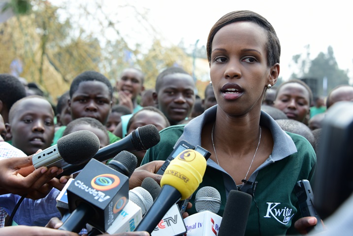 Belise Kaliza ukuriye ishami ry'ubukerarugendo muri RDB.