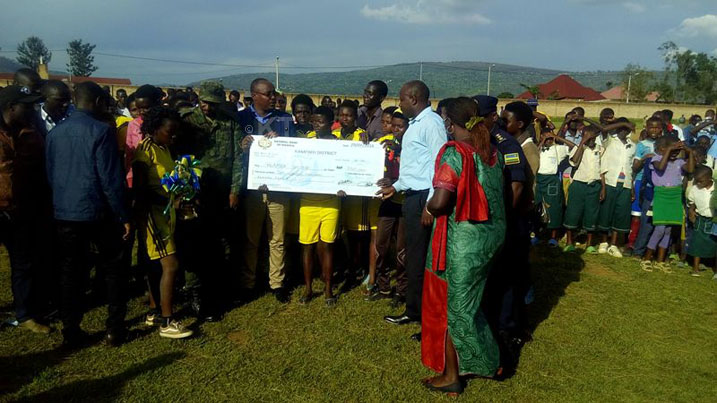 Ikipe y'abakobwa y'umurenge wa Ngamba