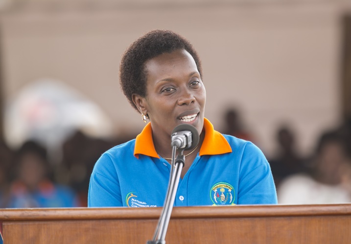 Minisitiri w'Uburinganire n'Iterambere ry'Umuryango, Dr Diane Gashumba.